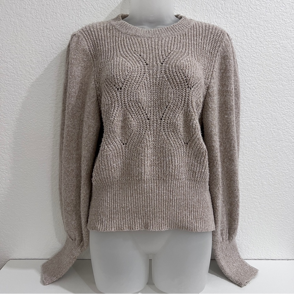 Dreamers by Debut Balloon Sleeve Knit Sweater
